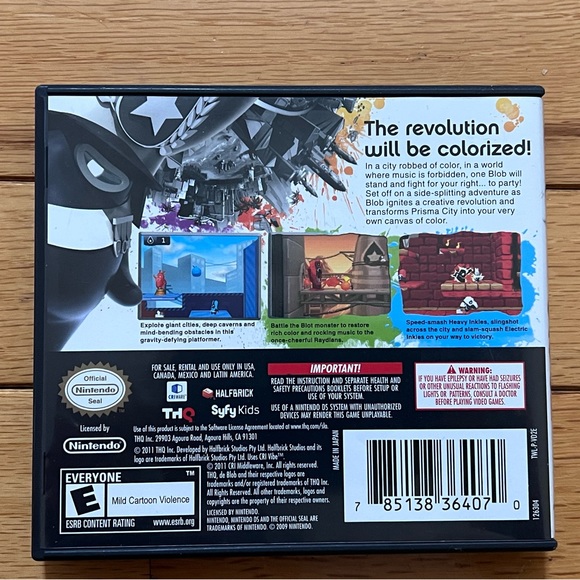 De Blob 2 NIntendo DS game - Picture 3 of 3